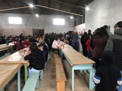 Conselho da Comunidade realizou o 1Âª AlmoÃ§o Beneficente SÃ£o Miguel Arcanjo.